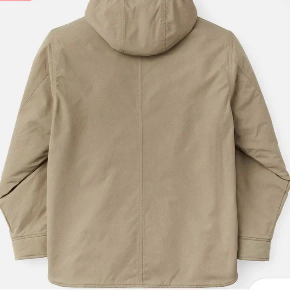 Filson Olive Hooded Field Coat Men’s Smal